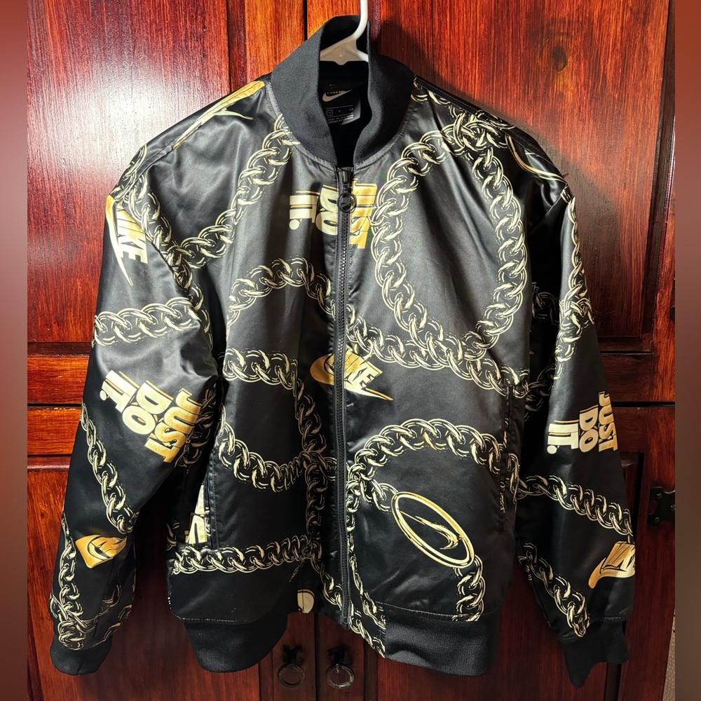 Nike black and Gold Jacket